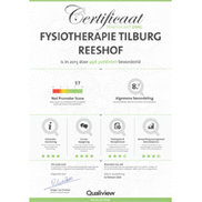 U geeft Fysiotherapie Tilburg Reeshof & Noord een 8.7!